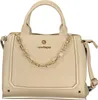 Beige Damen-Handtasche mit verstellbarem Trageriemen und Produktbild-Vorschau 1