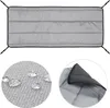 Poduszka pikowana z pianki 150x50 cm ciemnoszara Podgląd zdjęcia produktu 6
