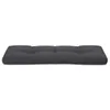 vidaXL Cuscino Pallet antracite 120x40x12 cm tessuto Anteprima dell’immagine prodotto 5