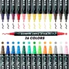 Acrylstifte, 26 Farben Marker Stifte, Doppelspitzen Stifte Produktbild-Vorschau 1