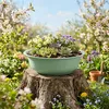 Mini-bassin de jardin rond vert mat - 52 cm - Grande coupe Voir les images du produit 7