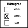 A graphic showing a selection of hardness levels with checkboxes. Anteprima dell’immagine prodotto