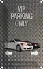 vianmo Blechschild 30x20 cm Parken VIP parking only Produktbild-Vorschau 1
