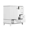 Mobile bagno autoportante con tre cassetti, lavabo con Anteprima dell’immagine prodotto 8
