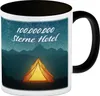 100.000.000 Sterne Hotel Kaffeebecher Schwarz für Camper Produktbild-Vorschau 1