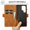 Galaxy S23 Ultra Kožené pouzdro s funkcí stojánku a držákem Náhled obrázku produktu 5