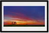 Bild 60x40 MDF-Rahmen Wandkunst Natur-Landschaft Bäume Feld Produktbild-Vorschau 1