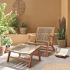 sweeek - Gartensessel mit Fußteil und Seilbespannung - Produktbild-Vorschau 5