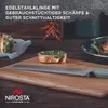 Nirosta Brotmesser mit 20 cm Wellenschliff-Klinge und Produktbild-Vorschau 4