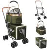 Hundebuggy Haustierwagen Haustierbuggy mit Sicherheitsgurt Produktbild-Vorschau 1