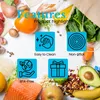 Intirilife 4x Lebensmittelbeutel Silikon, 1L Füllmenge Produktbild-Vorschau 3