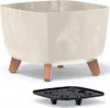 nabbi Plastový kvetináč na nožičkách DGQL300E 29 cm - Náhľad obrázku produktu 2