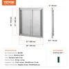 VEVOR porta di accesso al barbecue, 610 x 610 mm, doppia Anteprima dell’immagine prodotto 7