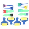 Schwamm Malerei Pinsel,Kinder malen Pinsel Set,Schwamm Produktbild-Vorschau 6