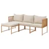 SVITA DETROIT Gartenmöbel Set Polyrattan Lounge Modular Produktbild-Vorschau 7