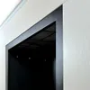 Michelangelo 96x36x90h Biały, drewniany, stojący kominek Podgląd zdjęcia produktu 4
