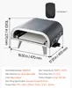 SucceBuy Propan-Pizzaofen Outdoor 12 Zoll Gas-Pizzamaker, Produktbild-Vorschau 7