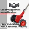 Akku-Rasentrimmer, elektrischer Rasenmäher, mit 2 Akkus, Produktbild-Vorschau 5