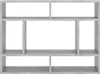 A minimalist, empty shelving unit against a white background. Náhľad obrázku produktu