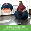 Green Bean® Sitzsack mit Rückenlehne "Cozy" 80x70x90cm - Produktbild-Vorschau 7