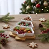 LUMORA Snackschalen aus Porzellan, Weihnachtsbaumform Produktbild-Vorschau 3