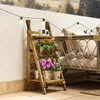 Outsunny schodisko na rastliny lavička na kvety schodisko Náhľad obrázku produktu 9