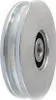 Kladka 79 mm pre lano 108 mm Kovové profilové kladky s Náhľad obrázku produktu 1
