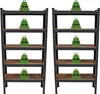 2x Wohnzimmerregal 150x75x30 cm dunkel Traglast je 650 kg Produktbild-Vorschau 4