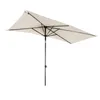 Angel Living Halbrunder Sonnenschirm 235x122cm für Balkon & Produktbild-Vorschau 1
