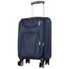 Nylon Handgepäck Reisekoffer Maribor blau Trolley 4 Rollen Produktbild-Vorschau 1