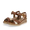 Remonte Sandalen Plat  Sandalen Plat - Cognac - Maat 37 Voir les images du produit 21