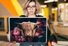 MuchoWow® Laptop Aufkleber Sticker Cover Kuh - Schottischer Produktbild-Vorschau 5