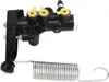 A black brake load sensing proportioning valve with yellow caps and a silver spring is shown against a white background. Anteprima dell’immagine prodotto