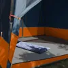 vidaXL Stan pre 6 osôb, sivý a oranžový, vyrobený z Náhľad obrázku produktu 3