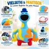 Wiztex Doey Knuffel - 30 cm. De Doughman pluchen pop, Productafbeelding-voorbeeld 5