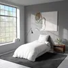 2-tlg Premium Damast Bettwäsche 155x220 + 80x80 cm mit YKK Produktbild-Vorschau 5