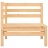 The Living Store 4-tlg. Garten-Lounge-Set Massivholz Kiefer Produktbild-Vorschau 5