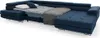 NABBI Ecksofa U mit Zerlegung Rossano U L - schwarz (Sawana Produktbild-Vorschau 3