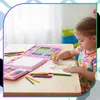 Set di colori e pennarelli per bambini, 208 pezzi, rosa Anteprima dell’immagine prodotto 10