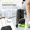 Juskys Hartschale Kofferset Reisekoffer 3 teilig - Produktbild-Vorschau 4