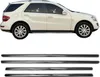 Listwy okienne do Mercedes ML 2005-2011 stal nierdzewna Podgląd zdjęcia produktu 1