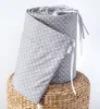 Mini PUNKTE Grau 100% Baumwolle 420 x 30 cm BETTUMRANDUNG Produktbild-Vorschau 1