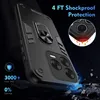 Per ZTE Blade V70 Vita Armor Magnet Metal Ring PC Anteprima dell’immagine prodotto 6