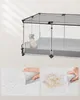 SONGMICS Kleintiergehege Freilaufgehege für Kaninchen mit Produktbild-Vorschau 4