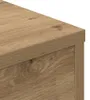 vidaXL Konferenční stolek Artisan dub 55x55x30 cm materiál Náhled obrázku produktu 6