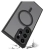 A smartphone case with a magnetic ring is shown at an angle, appearing to be dropped onto a cracked surface. Anteprima dell’immagine prodotto