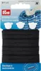 PRYM Knopfloch-Elastic mit 3 Knöpfen 12 mm schwarz Produktbild-Vorschau 1