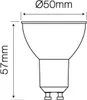 LED-line LED GU10 1W Reflektor 60lm 120° Glas 220-260V Produktbild-Vorschau 8