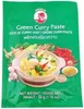 A green package for green curry paste, showing ingredients and a bowl of curry. Náhľad obrázku produktu