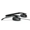 A black headset with a microphone boom is shown against a white background. Anteprima dell’immagine prodotto